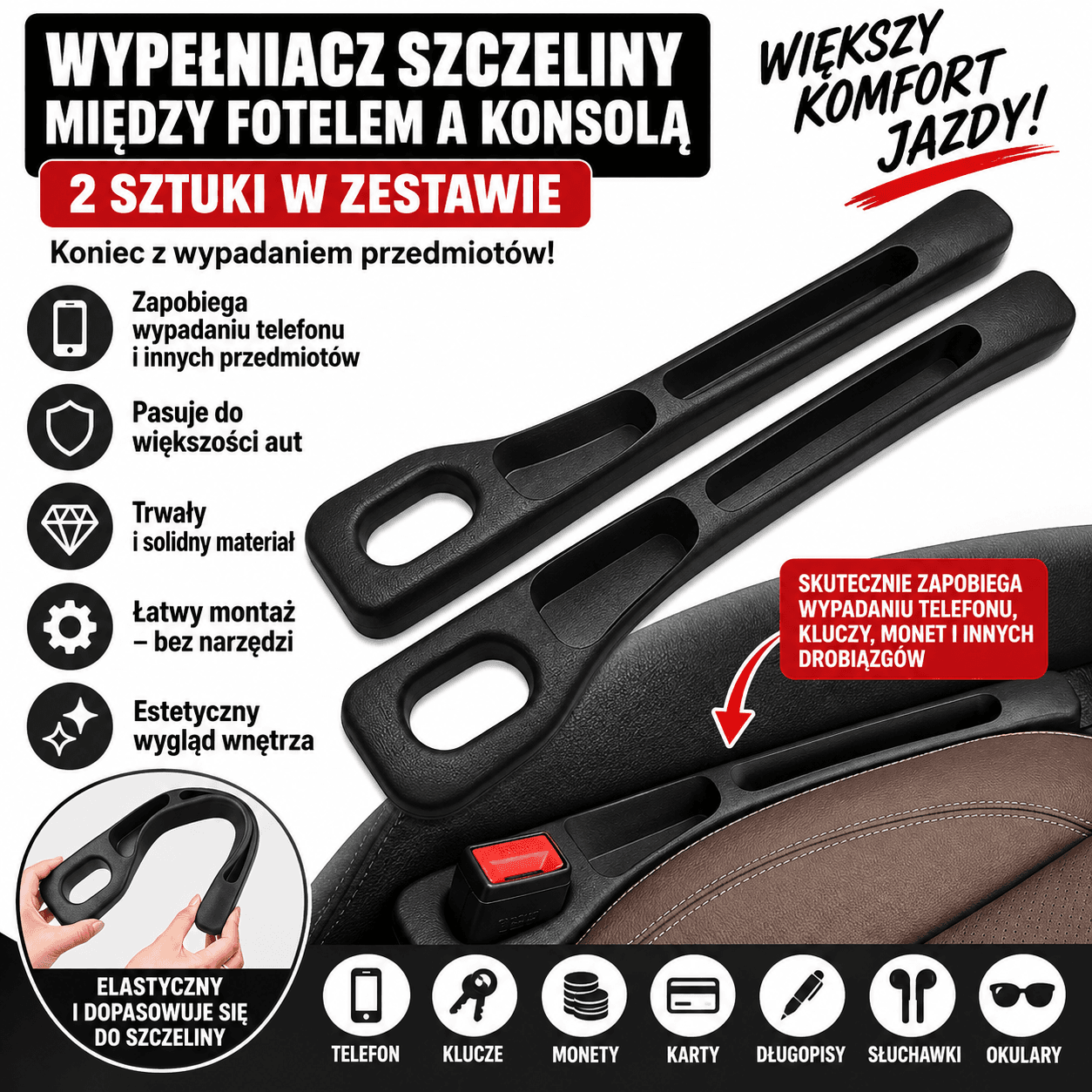 GapStop – Wypełniacz Szczeliny Samochodowej